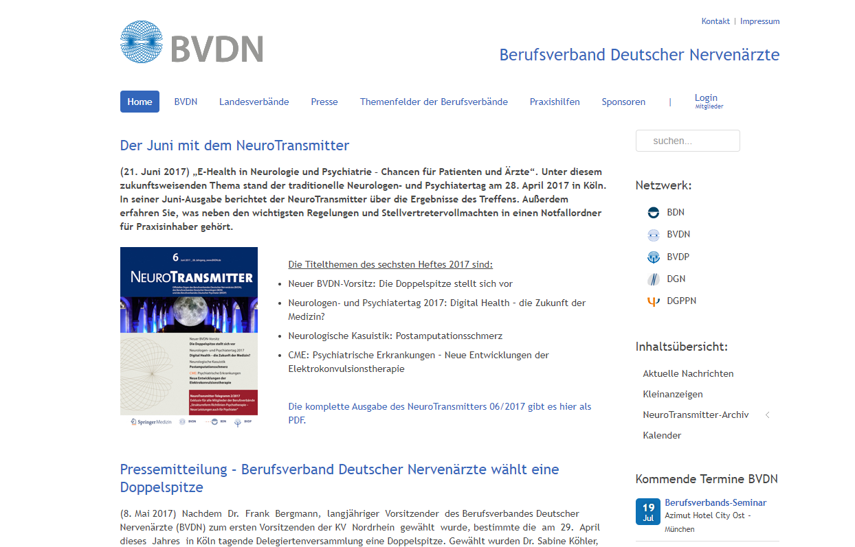 Berufsverband Deutscher Nervenärzte